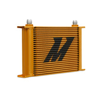 Thumbnail for Mishimoto Universal 25-Row Oil Cooler - Gold