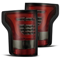 Thumbnail for AlphaRex 15-17 Ford F-150 (Excl Models w/Blind Spot Sensor) PRO-Series LED Tail Lights Red Smoke