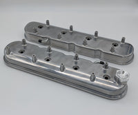 Thumbnail for Granatelli 96-22 GM LS Tall Valve Cover w/Integral Angled Coil Mounts - Polished (Pair)