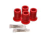 Thumbnail for Energy Suspension 86-88 Toyota 4 Runner/PickUp Red Front Control Arm Bushing Set (Lowers ONLY)