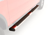 Thumbnail for Lund 2019 Chevy Silverado 1500 Ext. Cab (Rocker Panel Mount) 6in Oval Straight SS Nerf Bars-Polished