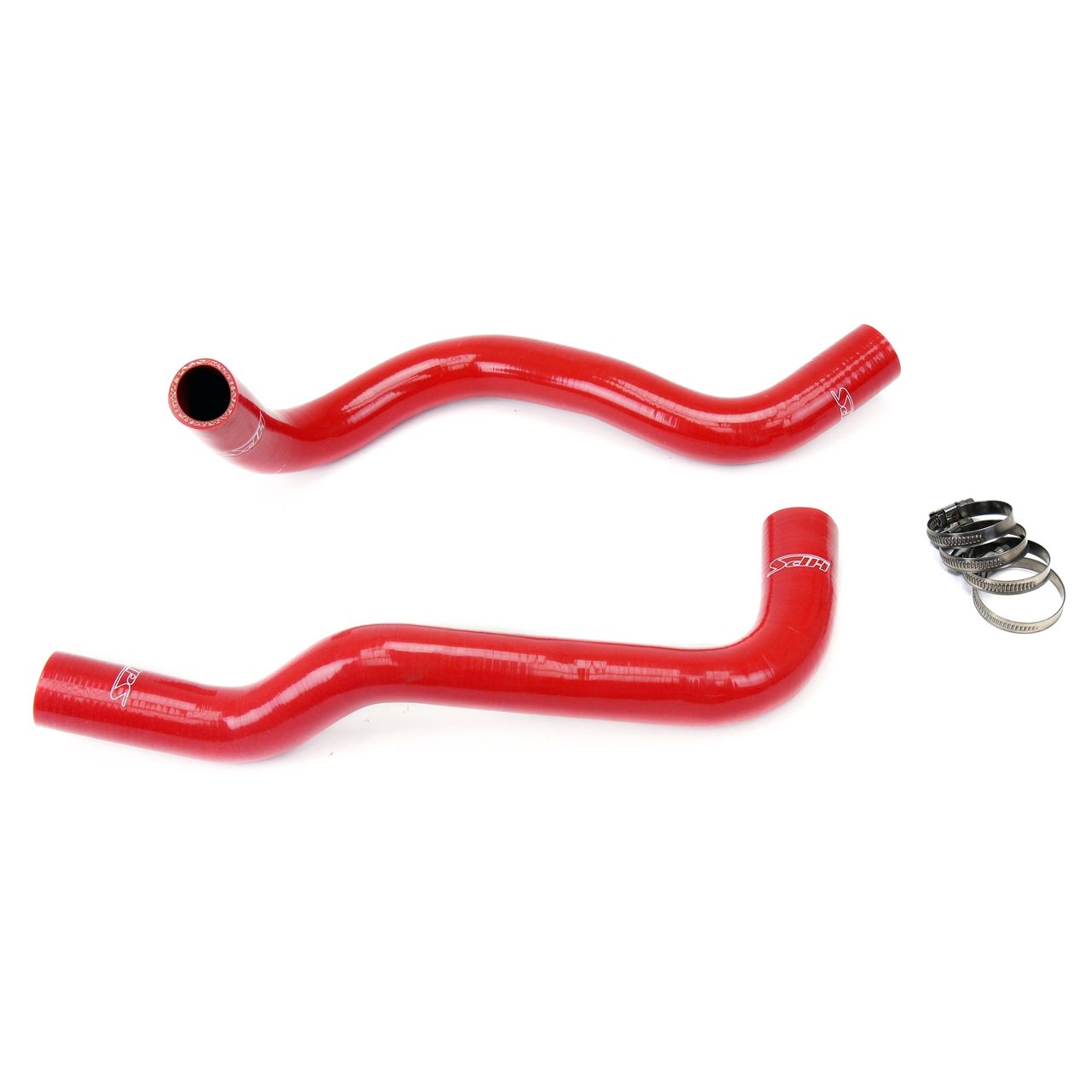 HPS Reinforced Red Silicone Radiator Hose Kit Coolant for Toyota 05-18 Tacoma 2.7L 4Cyl