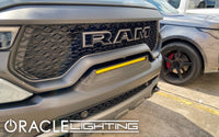 Thumbnail for ORACLE Lighting 19-22 RAM Rebel/TRX Front Bumper Flush LED Light Bar System - Yellow SEE WARRANTY
