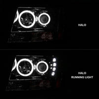 Thumbnail for ANZO 2007-2013 Chevrolet Avalanche Projector Headlights w/ Halo Chrome