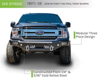 Thumbnail for DV8 Offroad 2018+ Ford F-150 Front Bumper w/ Light Holes
