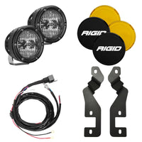 Thumbnail for Rigid Industries 2021 Ford Bronco A-Pillar Light Mount Kit (Incl. 4In 360-Series Drive)