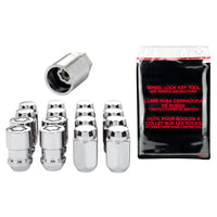 Thumbnail for McGard 4 Lug Hex Install Kit w/Locks (Cone Seat Nut) M12X1.5 / 13/16 Hex / 1.5in. Length - Chrome