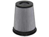 Thumbnail for aFe MagnumFLOW Pro DRY S Replacement Air Filter 4in F x 6in B (mt2) x 4-1/2in T (Inv) x 7-1/2in H