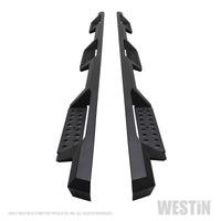 Thumbnail for Westin/HDX 19-20 Ram 2500/3500 Crew Cab (8ft Bed) Drop Wheel to Wheel Nerf Step Bars - Txt Black