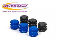 Thumbnail for Daystar Stinger Bump Stop Rebuild Kit (Incl. 3 Black EVS Inserts and 3 Blue EVS Inserts)