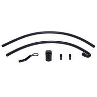 Thumbnail for Mishimoto 07-10 BMW N54 Baffled Oil Catch Can Kit - Black (CCV Side)
