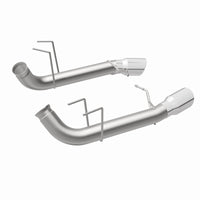 Thumbnail for MagnaFlow 13 Ford Mustang Dual Split Rear Exit Stainless Axle-Back Cat Back Exhaust (Competition)