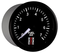 Thumbnail for Autometer Stack 52mm 0-7 Bar M10 Male Pro Stepper Motor Fuel Pressure Gauge - Black