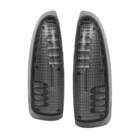 Thumbnail for xTune Ford Superduty F250-F650 03-07 Amber LED Mirror Signal Lens - Smoke ACC-LED-FDSD99-MR-SM