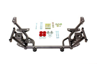 Thumbnail for BMR 05-14 S197 Mustang K-Member w/ 1/2in Lowered Motor Mount and STD. Rack Mounts - Black Hammertone