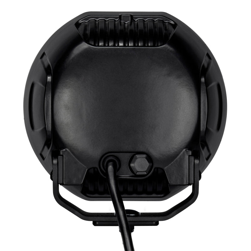 Go Rhino Xplor Blackout Series Maxline LED Hi/Low Beam w/Multi DRL (Surface Mount) 7in. - Blk