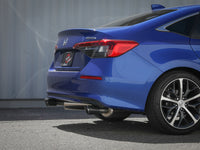 Thumbnail for aFe Takeda 2.5in 304 SS Cat-Back Exhaust System w/CF Tips 2022+ Honda Civic L4-1.5L (t)