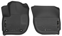 Thumbnail for Husky Liners 2016 Honda HR-V Weatherbeater Black Front Floor Liners