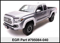 Thumbnail for EGR 16+ Toyota Tacoma w/Mudflap Bolt-On Look Color Match Fender Flares - Set - Super White