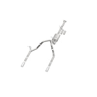 Thumbnail for MagnaFlow Stainless Cat-Back Exhaust 2015 Chevy Silverado 2500HD 6.0L Dual Split Rear Exit 4in