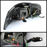 Thumbnail for Spyder Volkswagen Golf/GTI 10-13 G2 Type With Light Bar LED Tail Lights Black ALT-YD-VG10-LED-G2-BK