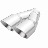 Thumbnail for MagnaFlow Double Wall 3in Dual Round Polished Tip 2.25in Inlet