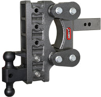 Thumbnail for Gen-Y The Boss Torsion-Flex 2.5in Shank 9in Drop 32K Hitch w/GH-0161 Dual-Ball/GH-0162 Pintle Lock