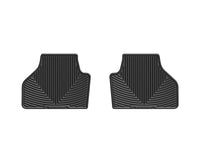 Thumbnail for WeatherTech 11+ BMW X3 Rear Rubber Mats - Black