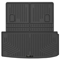 Thumbnail for Husky Liners 20-22 Acura MDX (Behind 3rd Row) WeatherBeater Cargo Liner - Black
