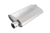 Thumbnail for Borla Universal Pro-XS Oval 2.25in Inlet / Outlet Offset Notched Muffler