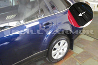 Thumbnail for Rally Armor 10-14 Subaru Outback Black UR Mud Flap w/ Grey Logo