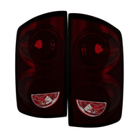 Thumbnail for Xtune Dodge Ram 1500 07-08 OEM Style Tail Lights -Red Smoked ALT-JH-DR07-OE-RSM