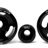 Thumbnail for GFB 04-10 WRX/STI 3 Piece Under-Drive Pulley Kit w/ Belts (Crank Alternator & Power Steering)
