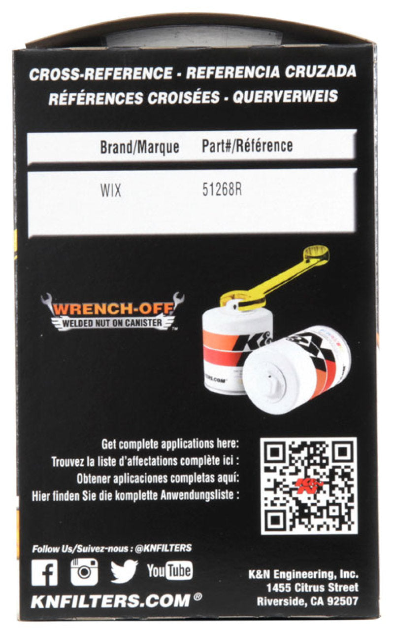 K&N Oil Filter Wrench-Off 3.656in OD x 5.719in H