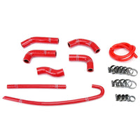 Thumbnail for HPS Red Reinforced Silicone Radiator Hose Kit for Honda 00-10 XR650R