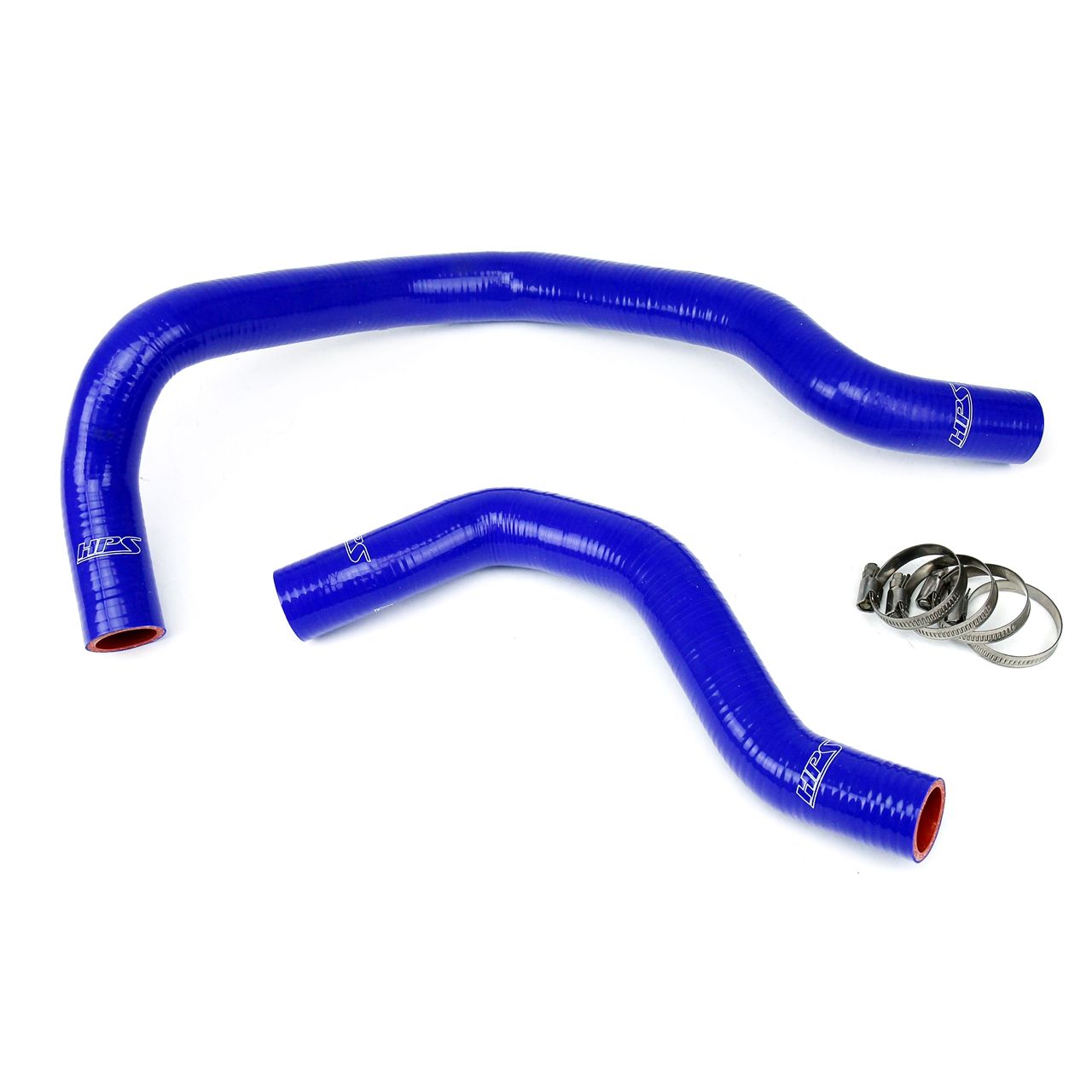 HPS Blue Reinforced Silicone Radiator Hose Kit Coolant for Honda 88-91 Civic w/ B16