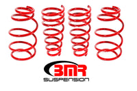 Thumbnail for BMR 10-15 5th Gen Camaro V6 Lowering Spring Kit (Set Of 4) - Red