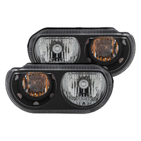 Thumbnail for ANZO 2008-2014 Dodge Challenger Crystal Headlights Black