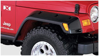 Thumbnail for Bushwacker 97-06 Jeep TJ Max Pocket Style Flares 2pc - Black