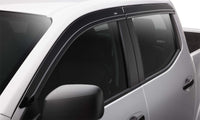 Thumbnail for AVS 2022 Nissan Frontier Ventvisor Low Profile Deflectors 4pc - Smoke