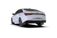 Thumbnail for Rally Armor 21-23 Hyundai Elantra Black UR Mud Flap w/White Logo