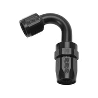Thumbnail for Russell Performance -8 AN Black 120 Degree Full Flow Swivel Hose End
