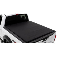 Thumbnail for Lund 99-07 Ford F250/F350/F450 Super Duty (8ft bed) Genesis Roll Up Tonneau Cover - Black