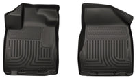 Thumbnail for Husky Liners 13 Nissan Pathfinder Weatherbeater Black Front Floor Liners