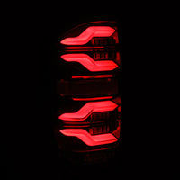 Thumbnail for AlphaRex 14-21 Toyota Tundra LUXX LED Taillights Blk w/Activ Light/Seq Signal
