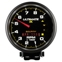 Thumbnail for Autometer 5 inch Ultimate DL Playback Tachometer 9000 RPM - Black