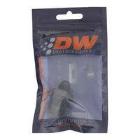 Thumbnail for DeatschWerks 10AN Male Flare to 6AN Male Flare Reducer Straight - Anodized Matte Black