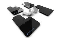 Thumbnail for Rally Armor 21-24 Ford Bronco (Plstc Bmpr - NO Rptr/Sprt - NO RR/RB) Blk Mud Flap w/Area Blue Logo