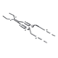 Thumbnail for MagnaFlow SYS C/B 67-70 Mustang 2.50inch w/Tru-X