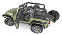 Thumbnail for BedRug 18-23 Jeep JL 4 Door BedTred 3pc Front Floor Kit